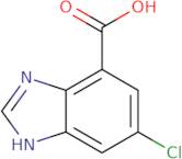 5-chloro-1H-1,3-benzodiazole-7-carboxylic acid