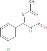 2-(3-Chlorophenyl)-6-methyl-4(3H)-pyrimidinone