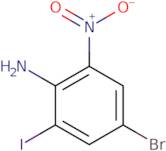 4-Bromo-2-iodo-6-nitroaniline