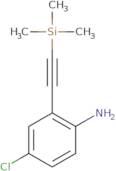 4-chloro-2-[2-(trimethylsilyl)ethynyl]aniline