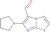 6-(1-Pyrrolidinyl)imidazo[2,1-b]thiazole-5-carbaldehyde