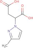 2-(3-Methyl-1H-pyrazol-1-yl)butanedioic acid