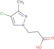 3-(4-Chloro-3-methyl-1H-pyrazol-1-yl)-propanoic acid