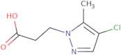 3-(4-Chloro-5-methyl-1H-pyrazol-1-yl)propanoic acid