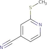 2-(Methylsulfanyl)pyridine-4-carbonitrile