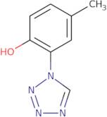 4-Methyl-2-(1H-tetrazol-1-yl)phenol