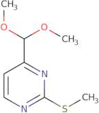 4-(Dimethoxymethyl)-2-(methylthio)pyrimidine