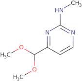 4-(Dimethoxymethyl)-N-methylpyrimidin-2-amine