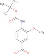 Boc-4-amino-3-methoxybenzoic acid