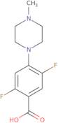 2,5-Difluoro-4-(4-methylpiperazin-1-yl)benzoic acid