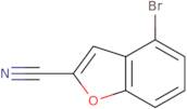 4-Bromobenzofuran-2-carbonitrile