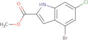 Methyl 4-bromo-6-chloro-1H-indole-2-carboxylate