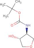 trans-(3R,4S)-3-N-Boc-3-Amino-4-Hydroxy-Tetrahydrofuran