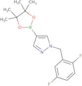 1-(2,5-Difluorobenzyl)-4-(4,4,5,5-tetramethyl-1,3,2-dioxaborolan-2-yl)-1H-pyrazole