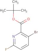 1,1-Dimethylethyl Ester 3-Bromo-6-fluoro-2-pyridinecarboxylic Acid