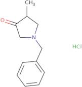 1-Benzyl-4-methyl-pyrrolidin-3-one hydrochloride