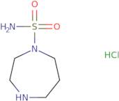 1,4-Diazepane-1-sulfonamide hydrochloride