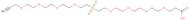 Propargyl-PEG4-sulfone-PEG4-acid