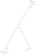 N-(Azido-PEG3)-N-bis(PEG3-t-butyl ester)