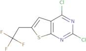 2,4-Dichloro-6-(2,2,2-trifluoroethyl)thieno[2,3-d]pyrimidine