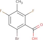 6-Bromo-2,4-difluoro-3-methylbenzoic acid