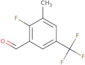 2-Fluoro-3-methyl-5-(trifluoromethyl)benzaldehyde