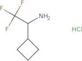 1-Cyclobutyl-2,2,2-trifluoroethan-1-amine hydrochloride