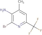 2-Bromo-4-methyl-6-(trifluoromethyl)pyridin-3-amine