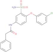 N-[4-(3-Chlorophenoxy)-3-sulfamoylphenyl]-2-phenylacetamide