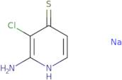 Sodium 2-amino-3-chloropyridine-4-thiolate