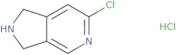 6-chloro-1h,2h,3h-pyrrolo[3,4-c]pyridine hcl