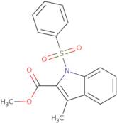 methyl 1-(benzenesulfonyl)-3-methyl-1H-indole-2-carboxylate