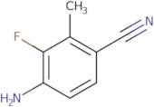 4-Amino-3-fluoro-2-methylbenzonitrile