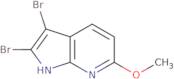 2,3-dibromo-6-methoxy-1h-pyrrolo[2,3-b]pyridine