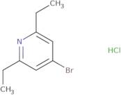 4-bromo-2,6-diethylpyridine hcl