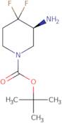 tert-butyl (3S)-3-amino-4,4-difluoropiperidine-1-carboxylate