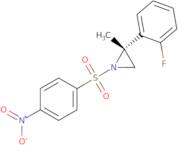 (R)-2-(2-fluorophenyl)-2-methyl-1-((4-nitrophenyl)sulfonyl)aziridine
