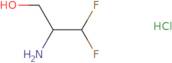 (R)-2-Amino-3,3-difluoropropan-1-ol hydrochloride