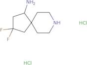 (4R)-2,2-Difluoro-8-azaspiro[4.5]decan-4-amine dihydrochloride