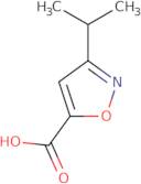 3-Isopropylisoxazole-5-carboxylic acid