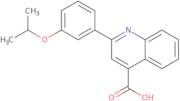 2-(3-Isopropoxyphenyl)quinoline-4-carboxylic acid