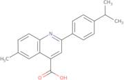 2-(4-Isopropylphenyl)-6-methylquinoline-4-carboxylic acid