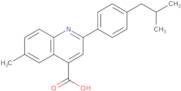 2-(4-Isobutylphenyl)-6-methylquinoline-4-carboxylic acid