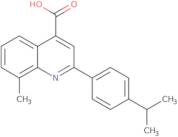 2-(4-Isopropylphenyl)-8-methylquinoline-4-carboxylic acid