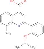 2-(2-Isopropoxyphenyl)-8-methylquinoline-4-carboxylic acid