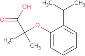 2-(2-Isopropylphenoxy)-2-methylpropanoic acid