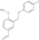 3-[(4-Iodophenoxy)methyl]-4-methoxybenzaldehyde