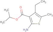 Isopropyl 2-amino-4-ethyl-5-methylthiophene-3-carboxylate