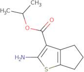 Isopropyl 2-amino-5,6-dihydro-4H-cyclopenta[b]thiophene-3-carboxylate