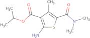 Isopropyl 2-amino-5-[(dimethylamino)carbonyl]-4-methylthiophene-3-carboxylate